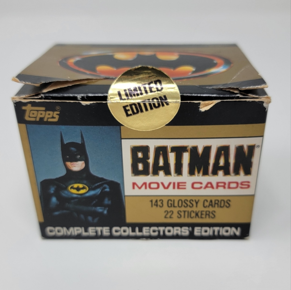 1989 BATMAN Topps Batman Movie  COMPLETE BOXED CARD SET